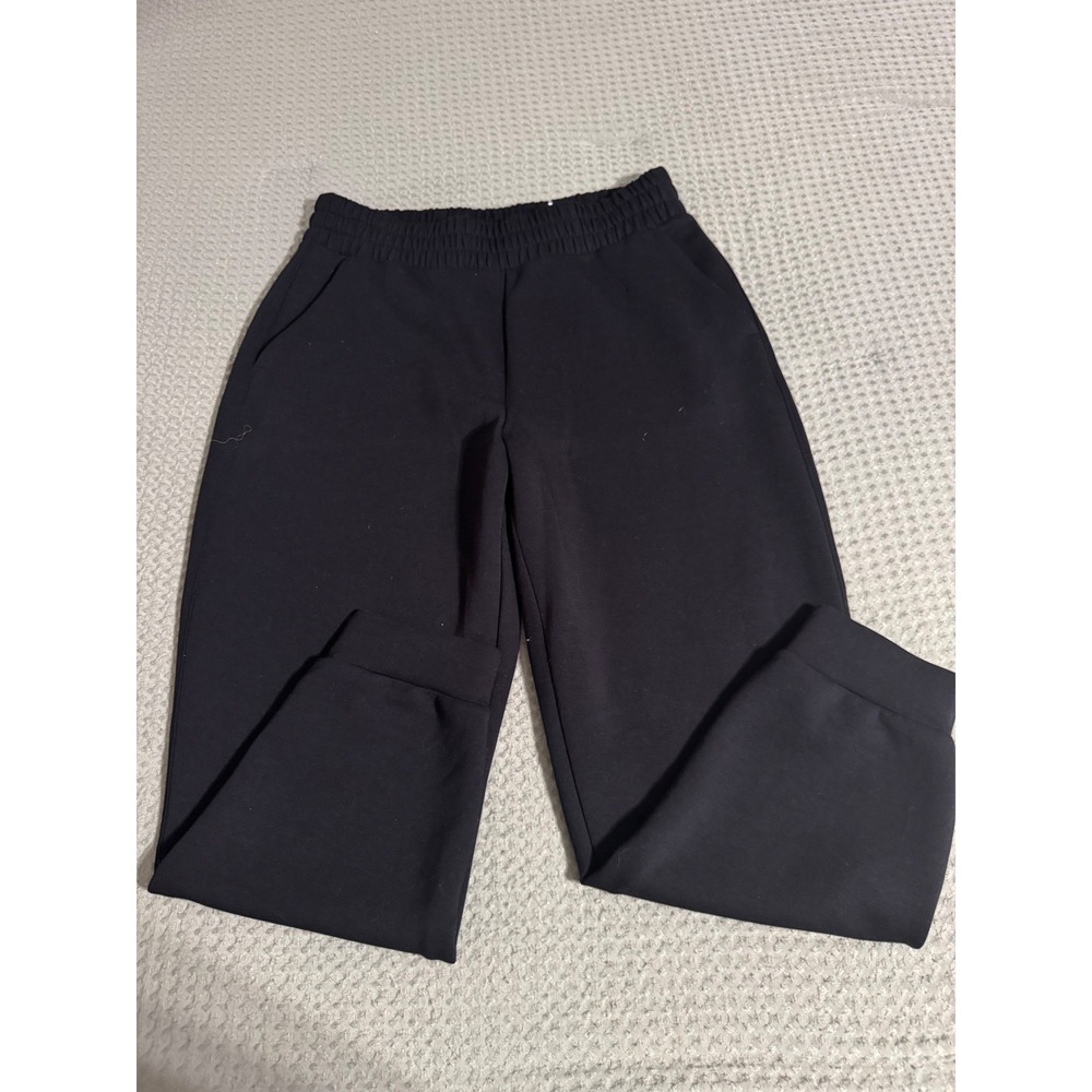 Old Navy Womens Bounce Fleece Joggers Black Athletic Sweatpants Size‎ Large